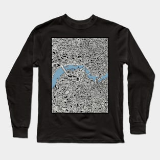 london map Long Sleeve T-Shirt